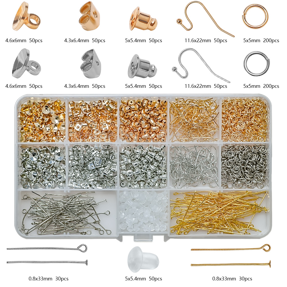Earring material boxed