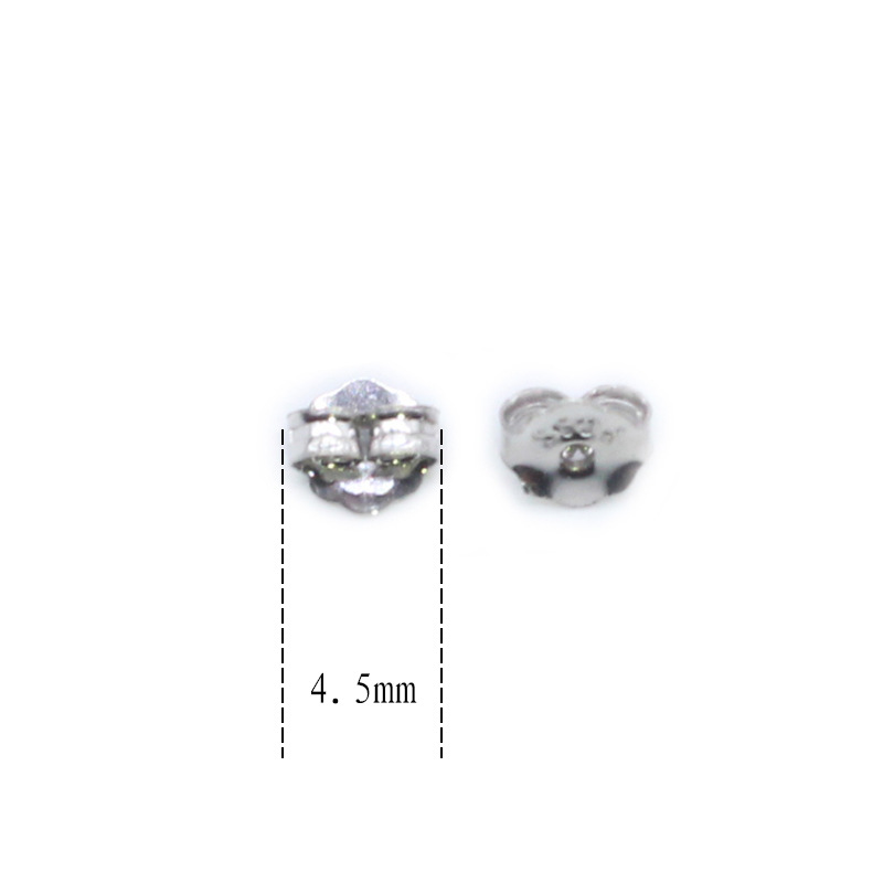 4:real platinum plated middle size