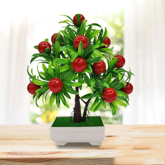 Rich red fruit trees : 22*24cm