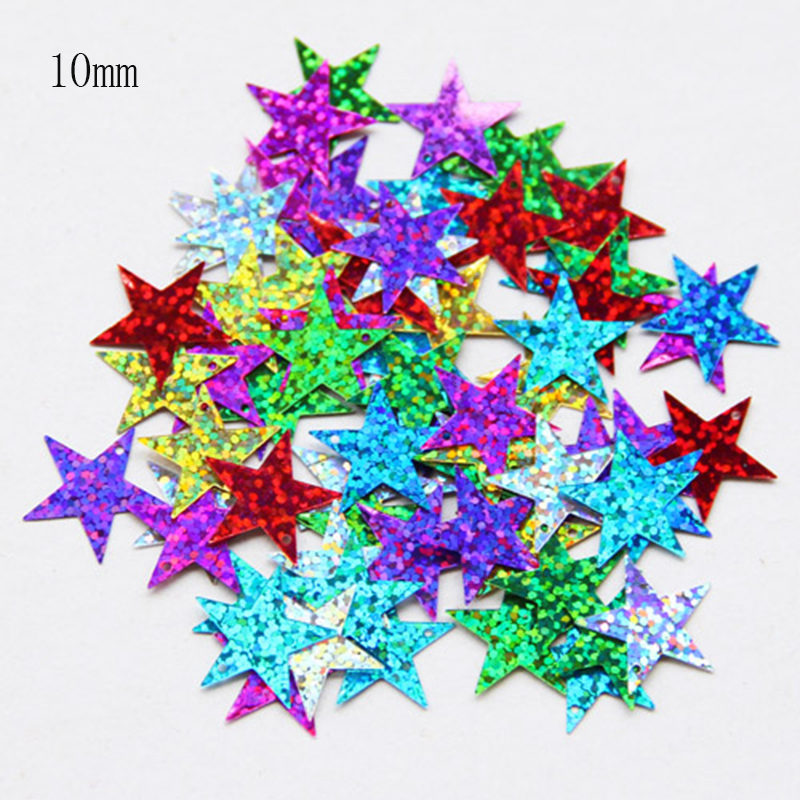 Mixed colored stars /10mm