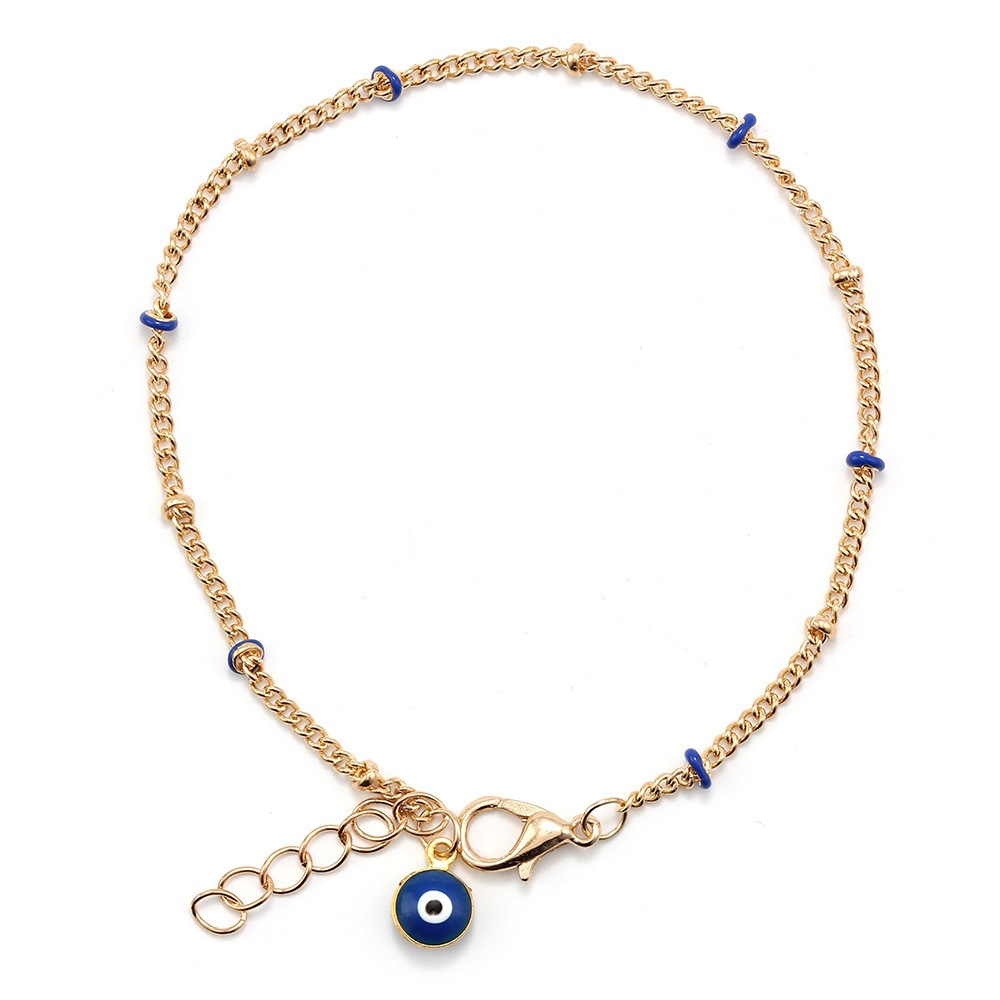 Bead blue eye bracelets