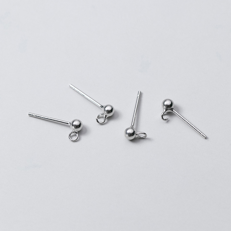 real platinum plated 3mm（Horizontal circle open