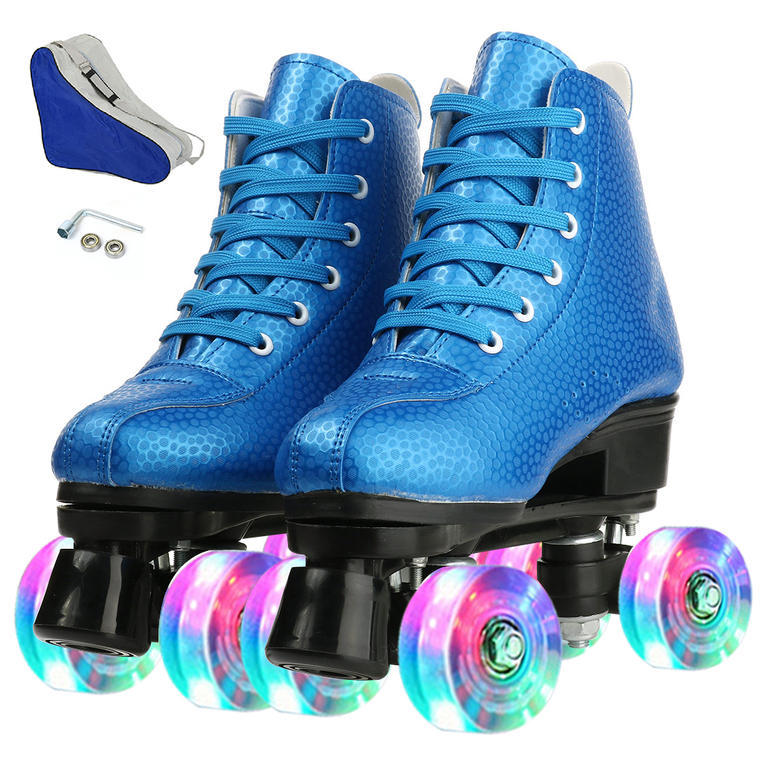 blue with flash wheels