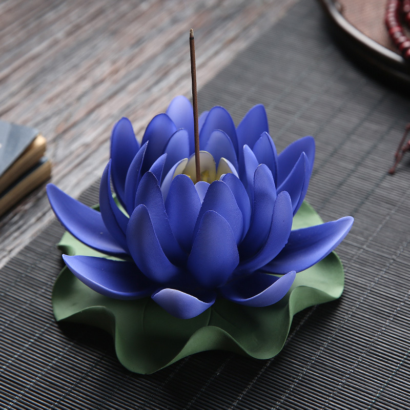 Blue lotus   lotus leaf bottom