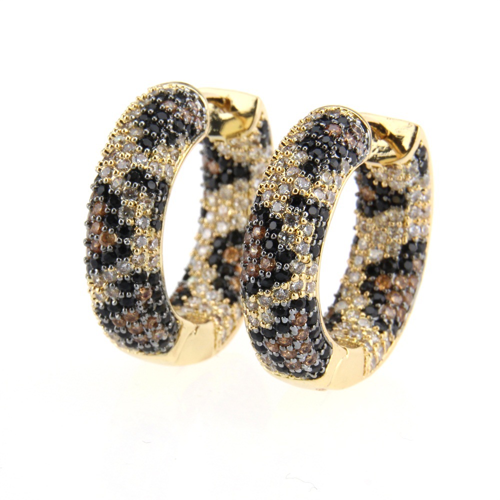 Zircon gold - plated snake