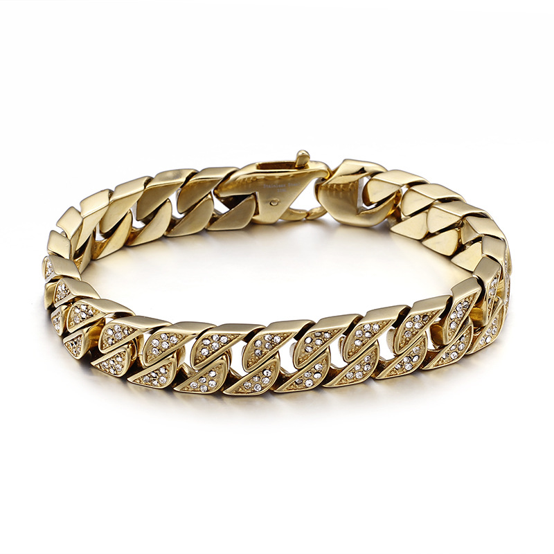 1:gold bracelet  230*13mm
