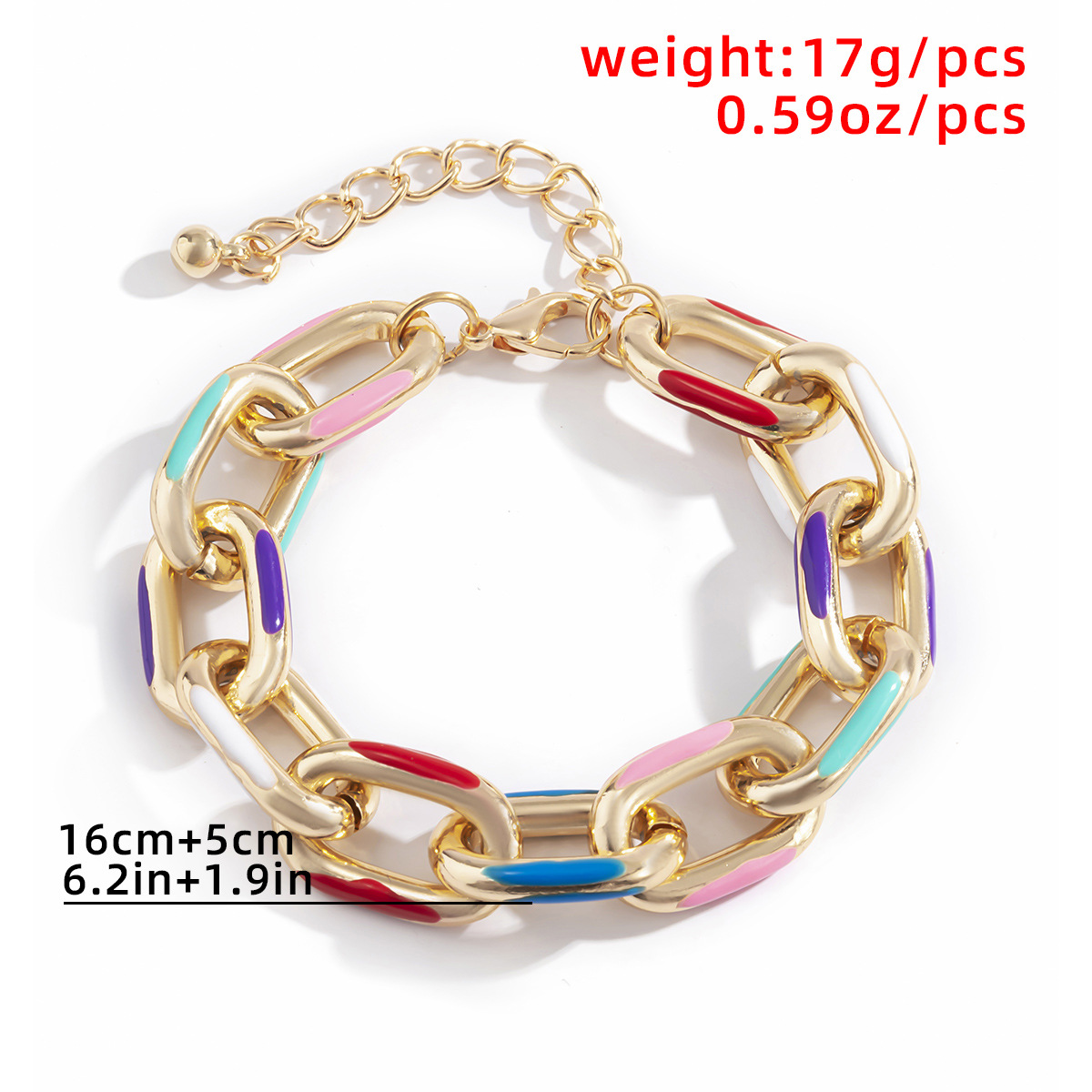 2:Bracelet 6.2 inch