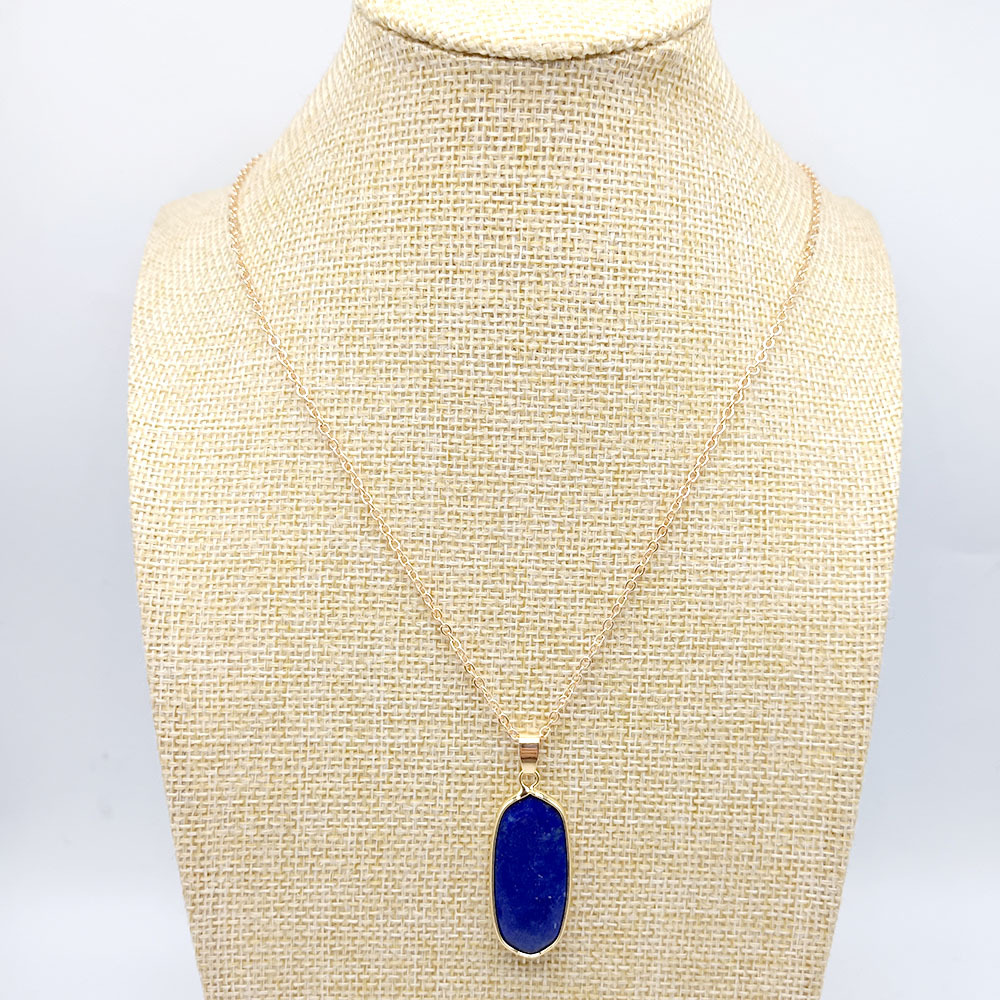 14:Lapis lazuli with chain