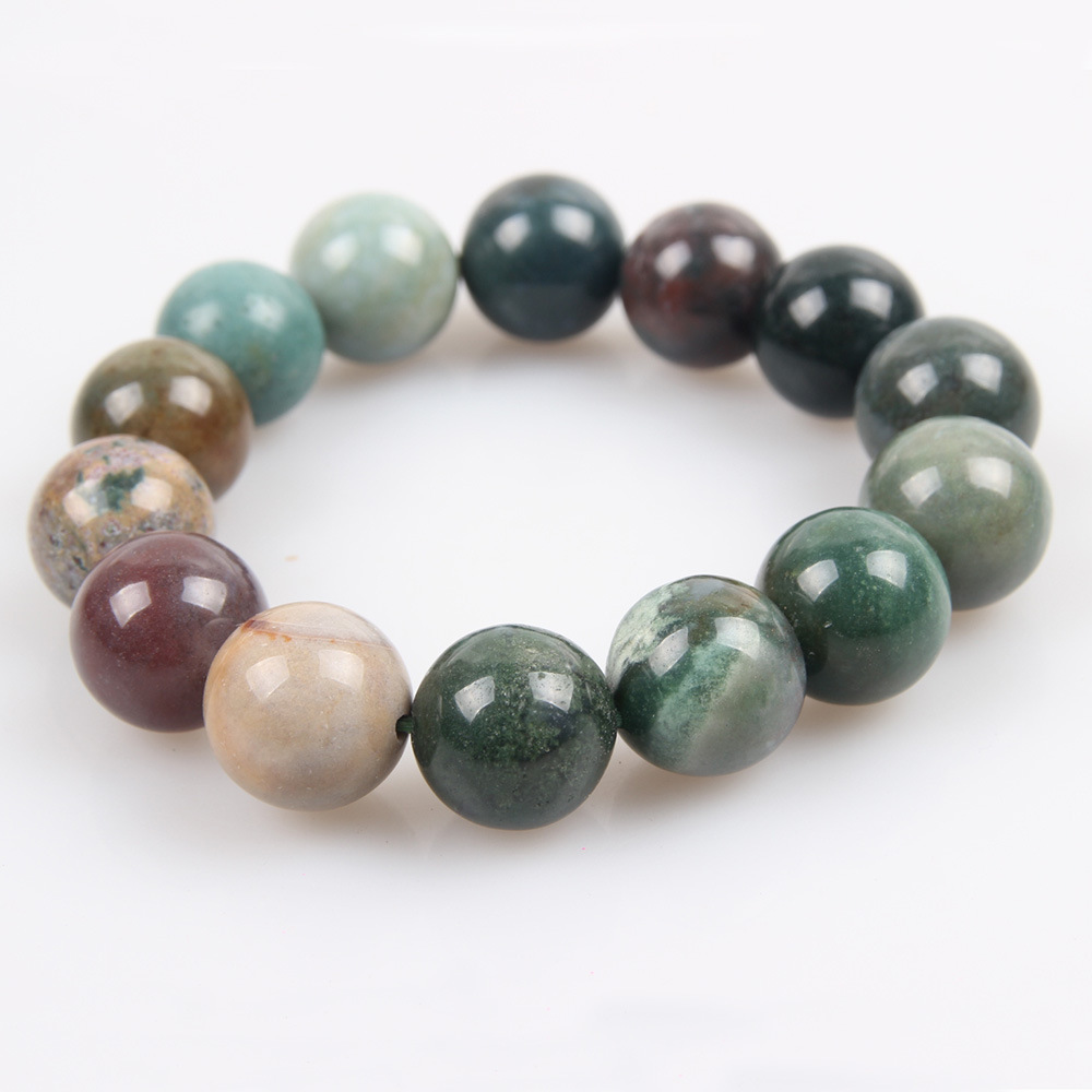 5:Colorful 14MM agate /14 pieces without certificate