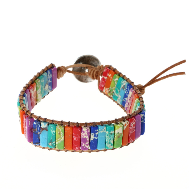 Colorful turquoise bracelet
