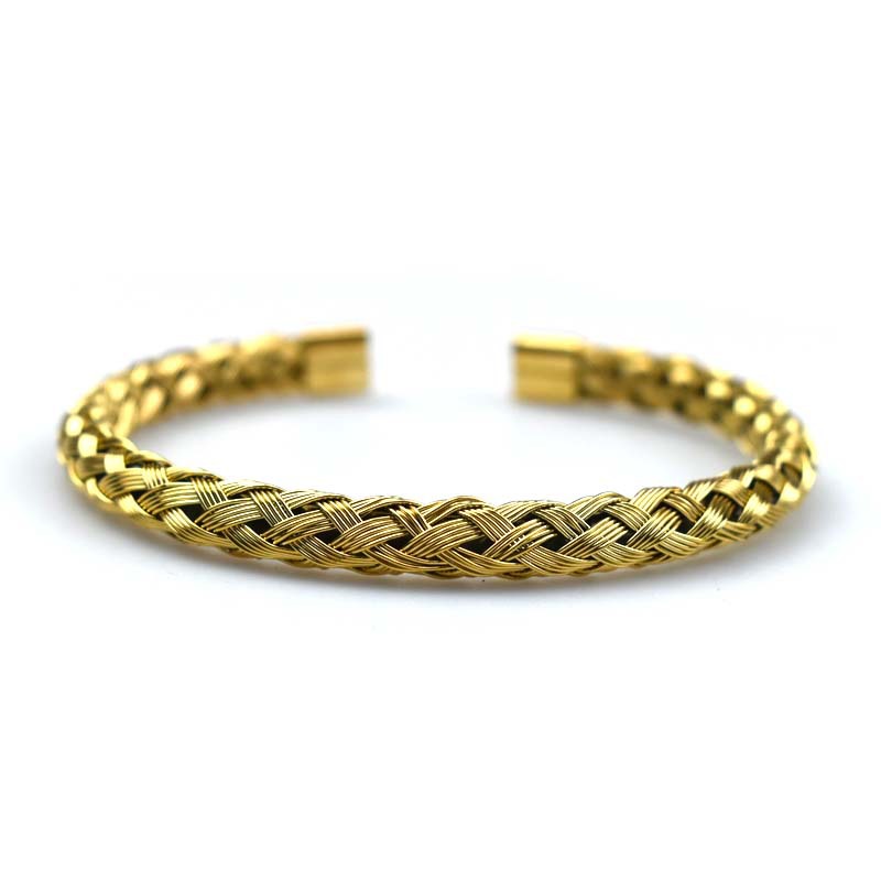 B 18K gold plated