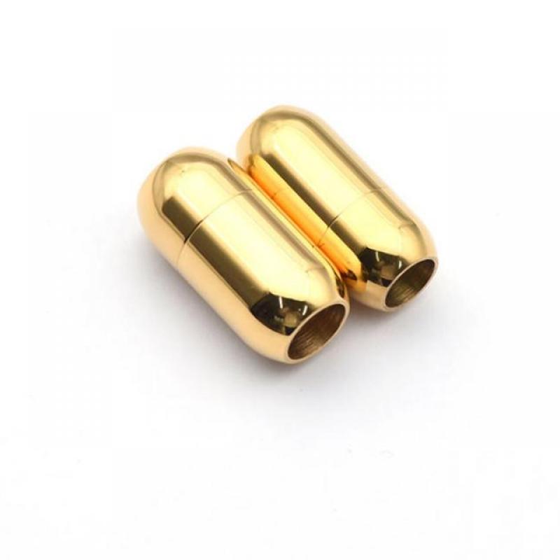 Glossy gold 4mm aperture