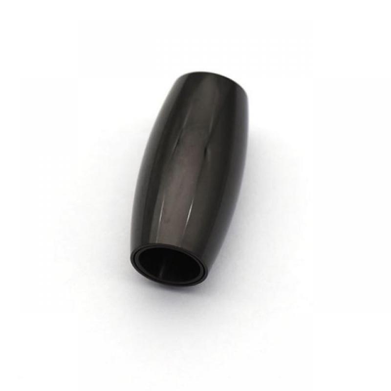 Shiny black 3mm inner diameter