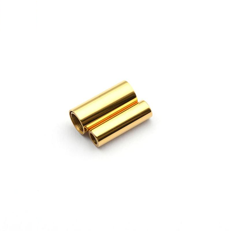 Glossy gold 4mm aperture