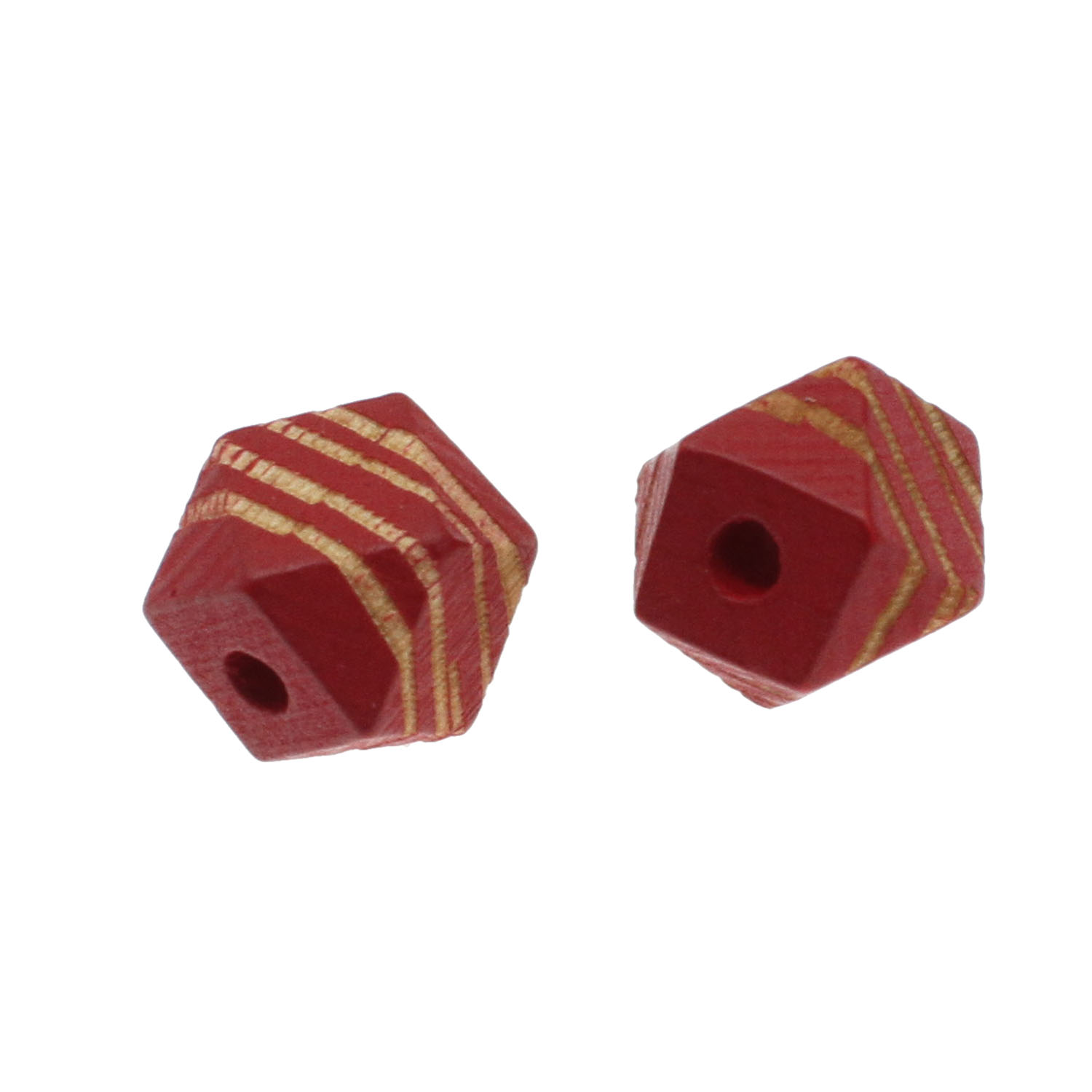 red, 12x12mm, Hole: 3mm