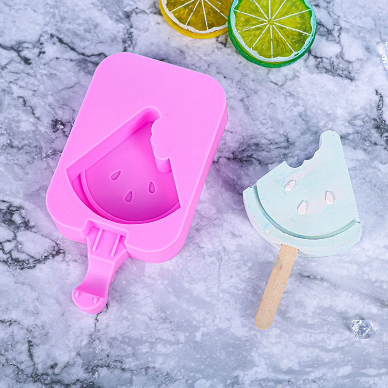 Watermelon popsicle mold