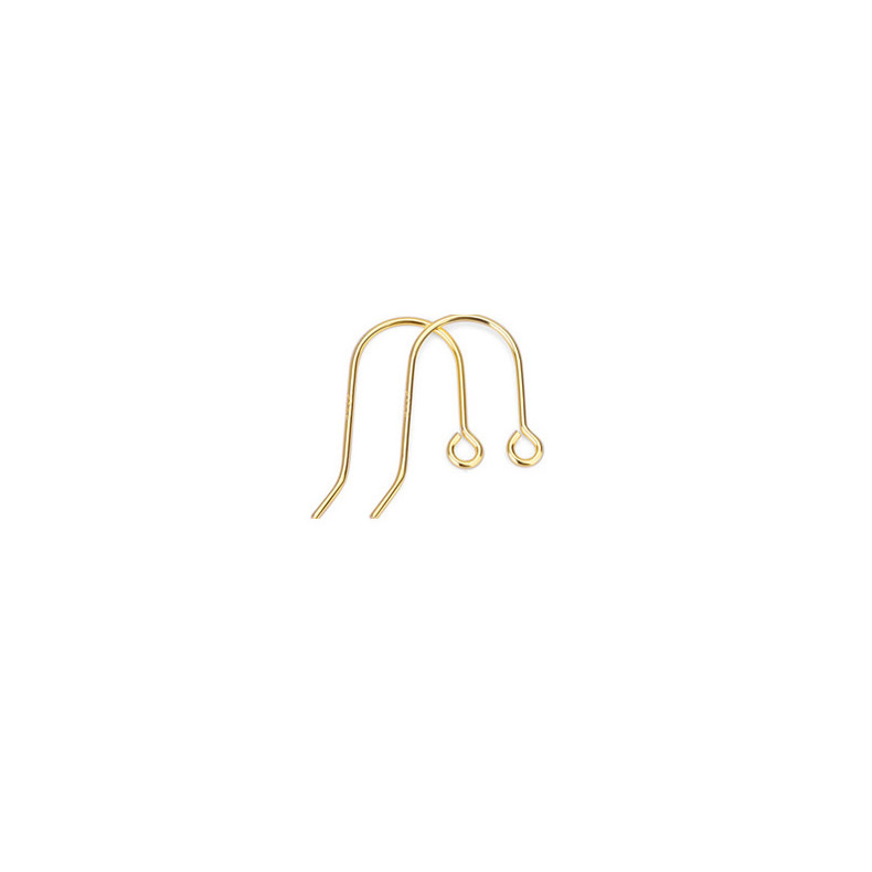 gold 0.65/U-shaped ear hook/pair
