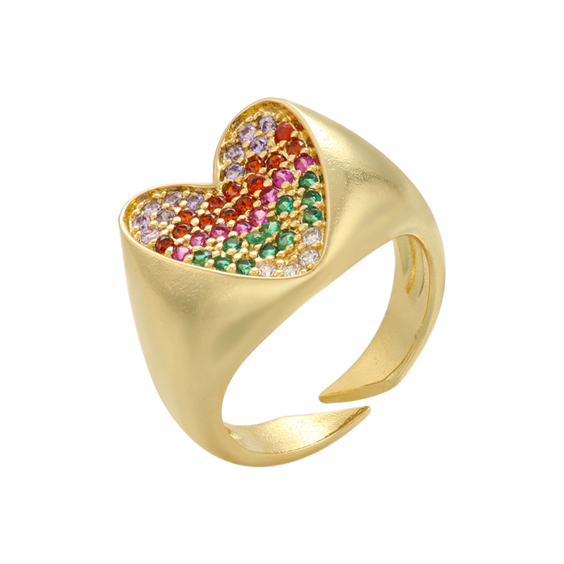 3:gold color plated with multi-colored