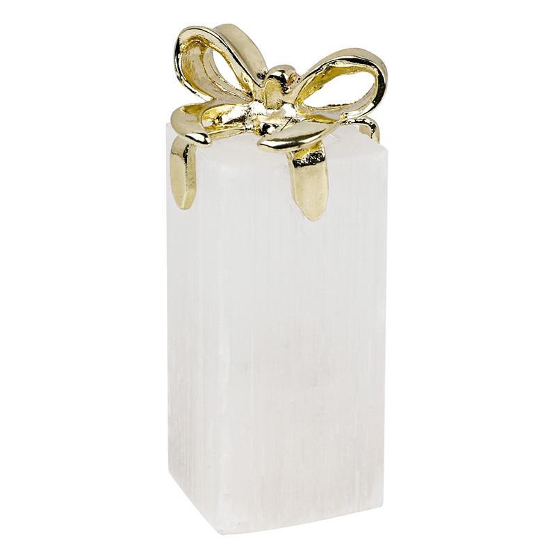 1:White stone paste gift box -5cm high