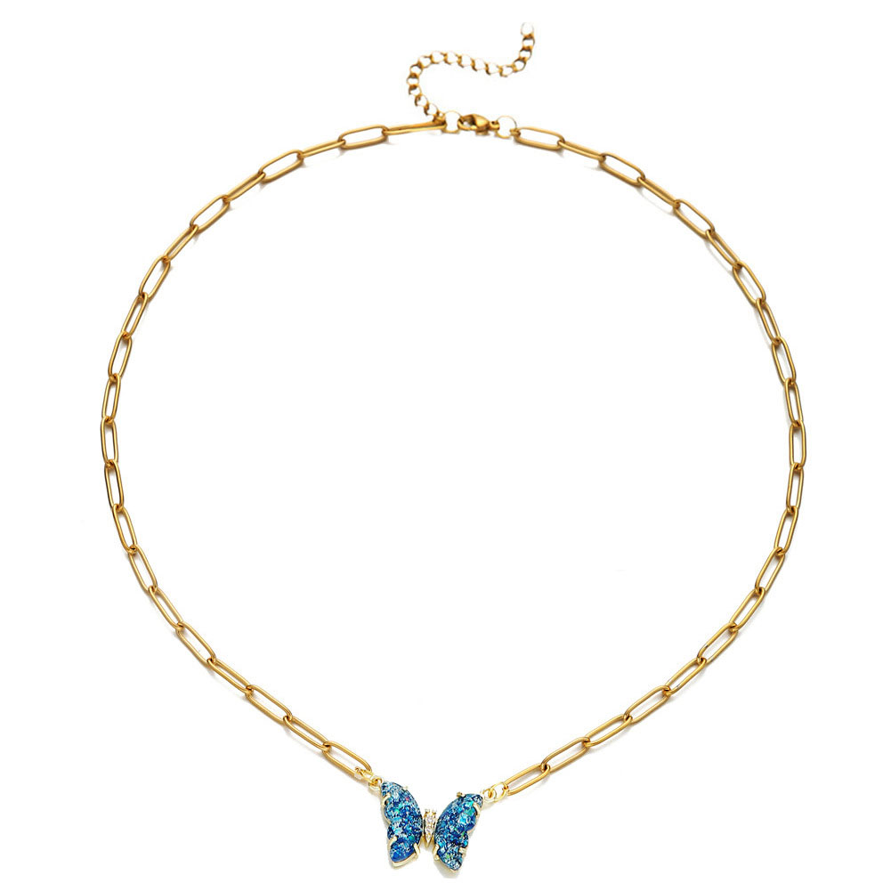 3:Blue necklace