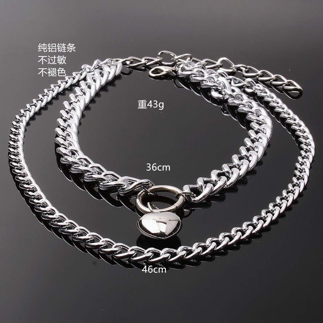1:Silver necklace
