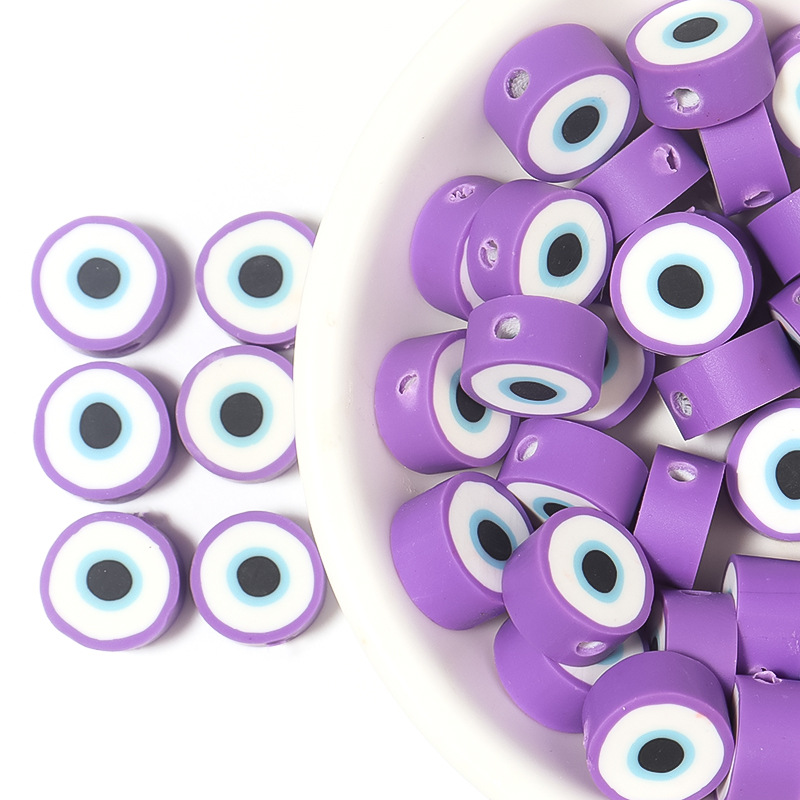Purple round eyes 50 pcs/pack