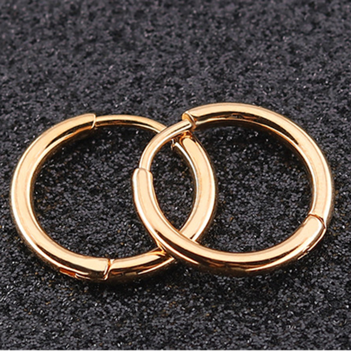23:rose gold color plated,2x12mm