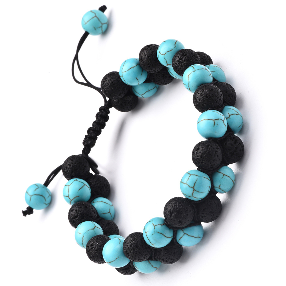 7:Lava and blue turquoise