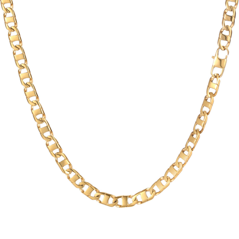 3:gold   Necklace  580mm