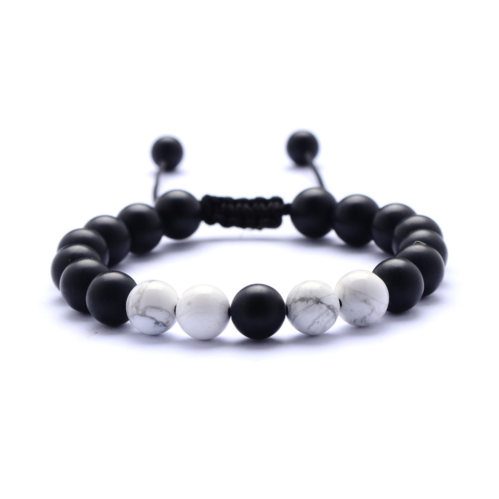 Frosted Black Agate A