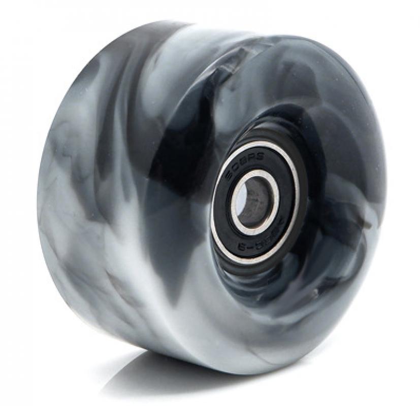 black and white wheels (including bearings)1pc