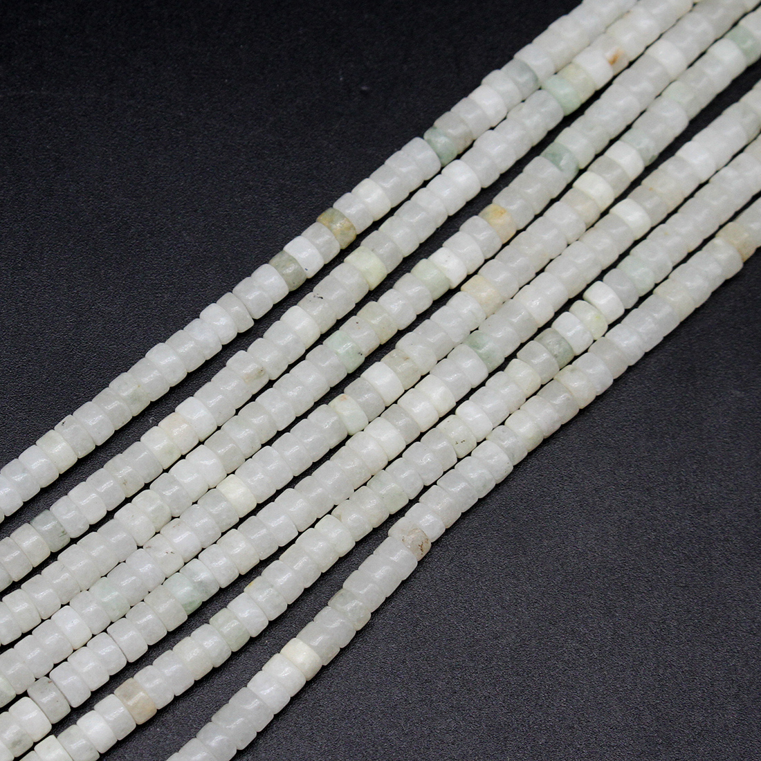 jade white color, 4x2mm