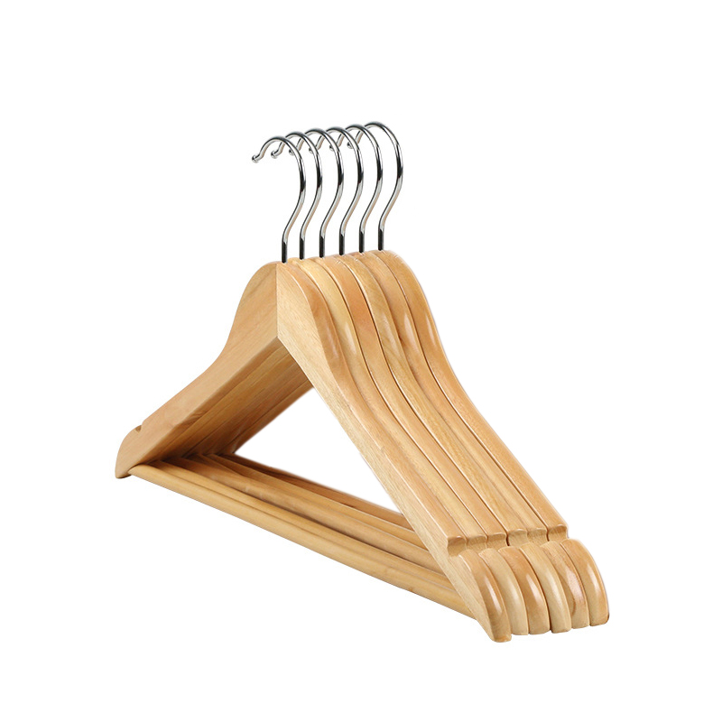 Log wood hangers for adults
