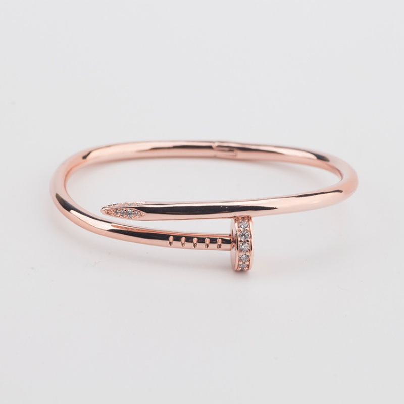 2:Rose gold bracelet
