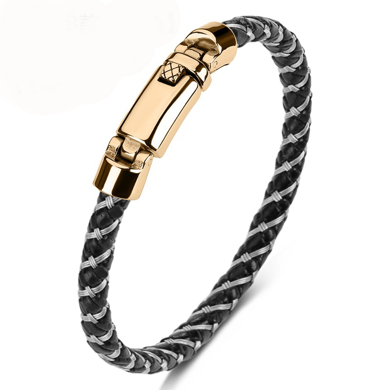 22:gold color plated with black color,B,165mm