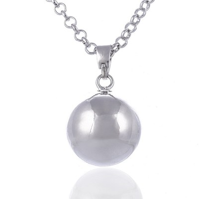 3:White K   metal necklace