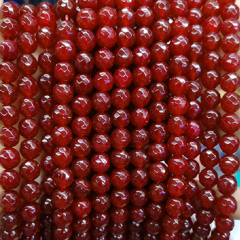 red 6mm about 62pcs