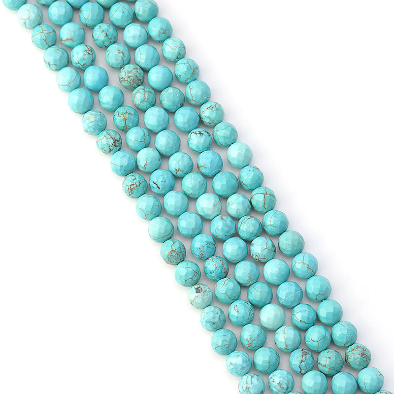 Faceted Blue Turquoise