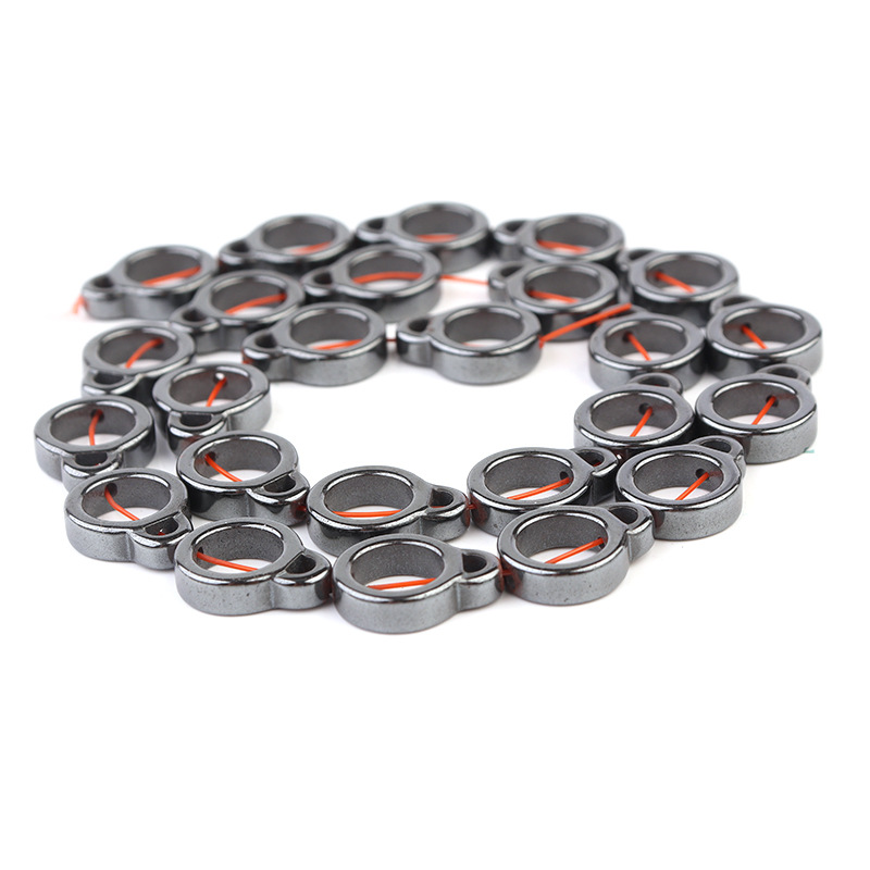 7:Double ring (diameter 16x12mm,hole 1.2mm)