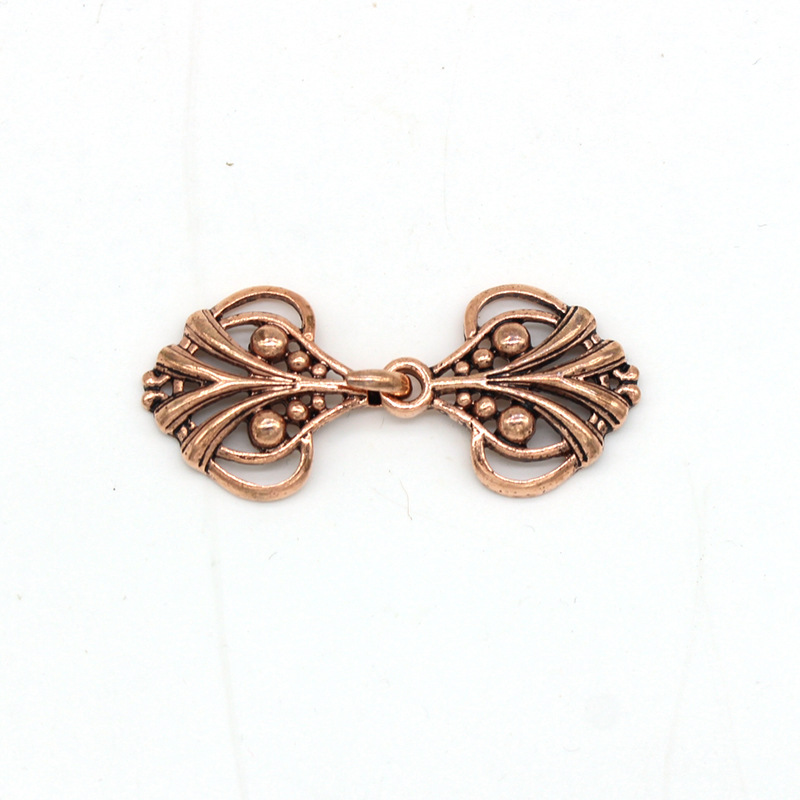 3 antique copper plated