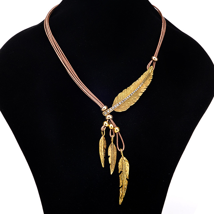 antique gold color plated and brown