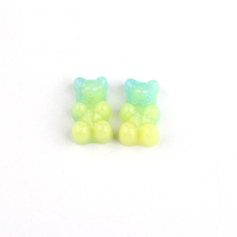 4# Jelly Green Yellow 12*18mm (gradient)