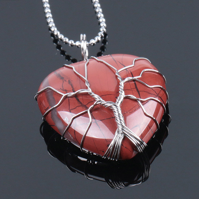 Red-Jasper with Chain