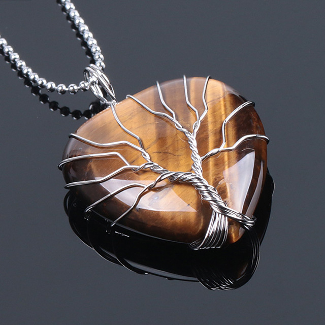 Tiger-Eye with Chain