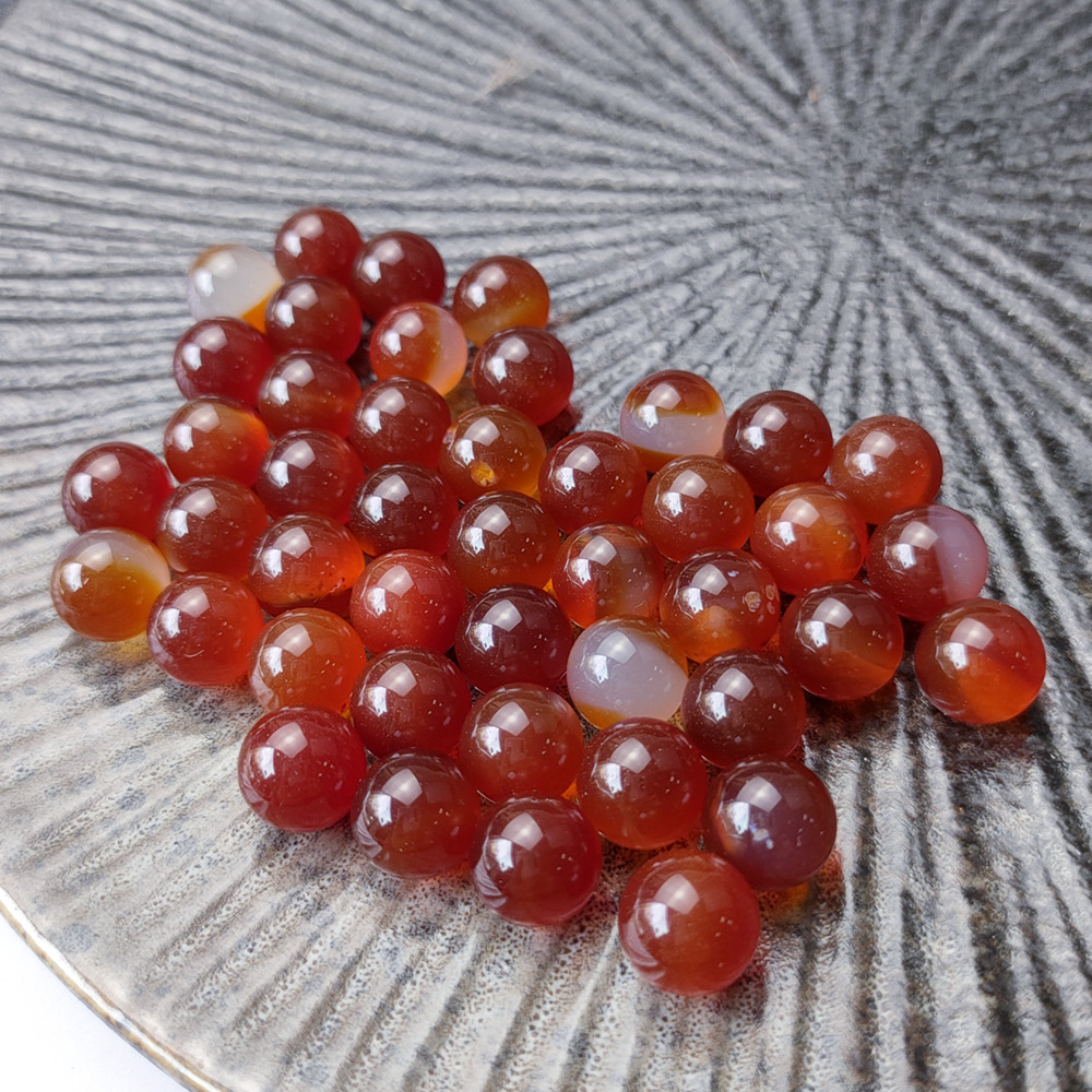 8mm, Red Agate