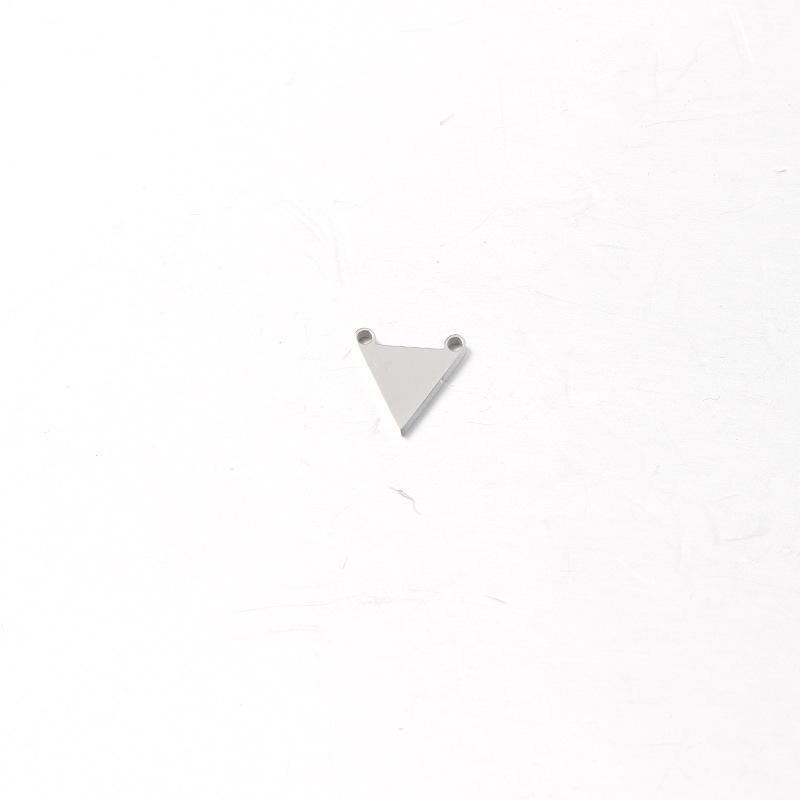 Steel color small triangle