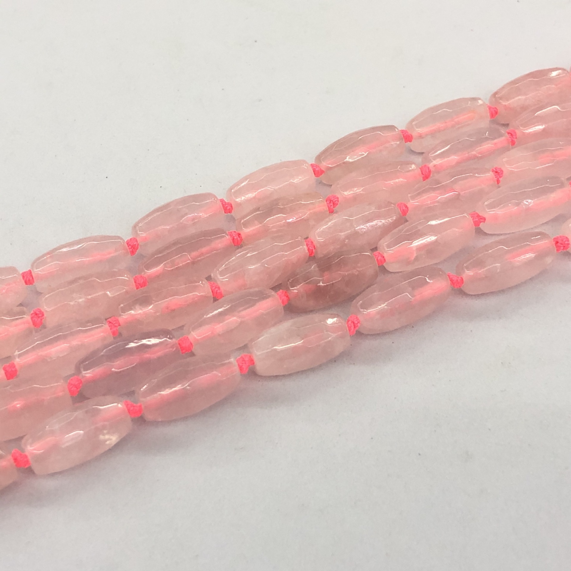 10*14mm, Faceted Rice Beads