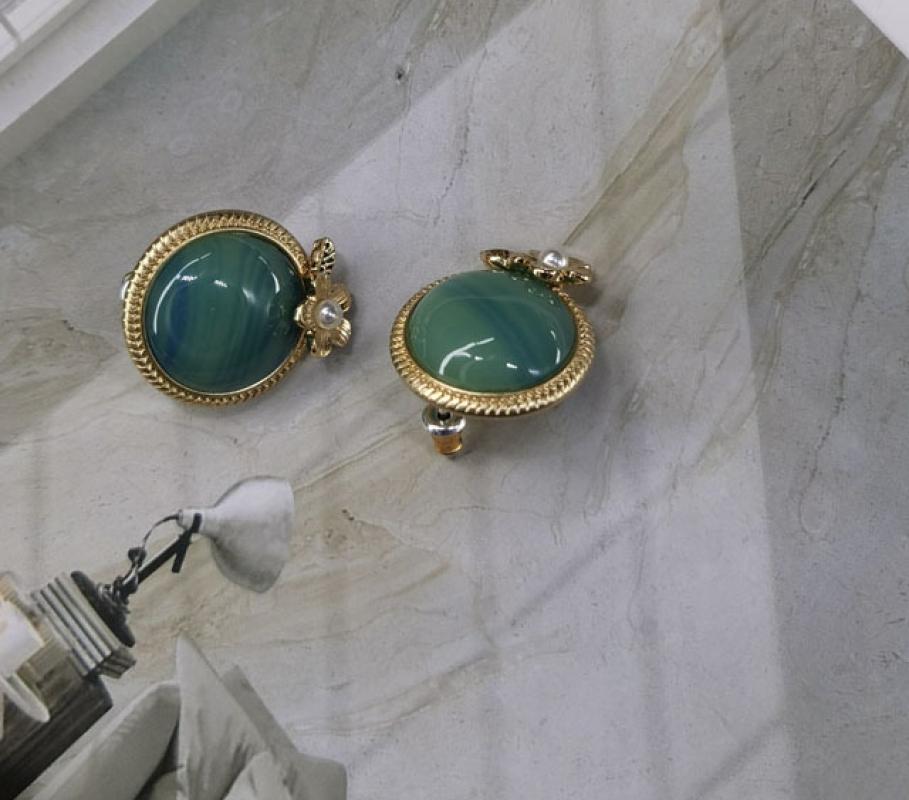 3:Jade earrings