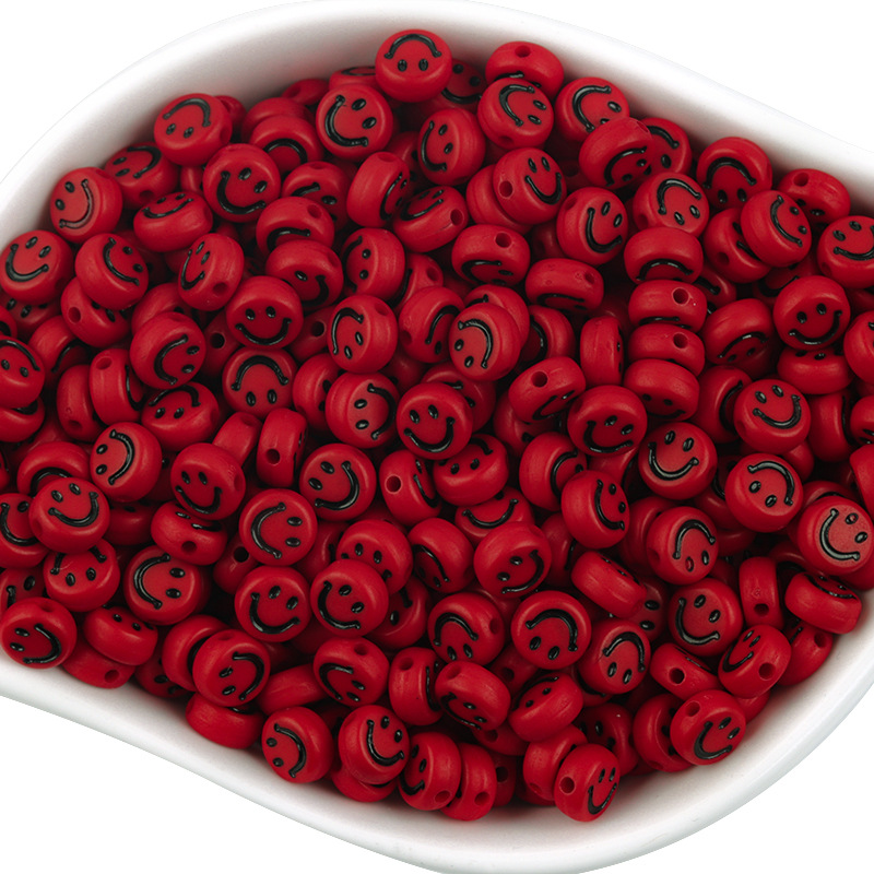 Red 7*3.5mm hole 1.3mm (100 pieces)