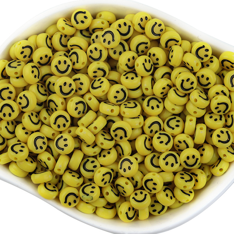 Yellow 7*3.5mm hole 1.3mm (100 pieces)